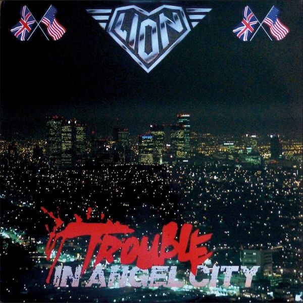 Lion - Trouble In Angel City in the group CD / Hårdrock/ Heavy metal at Bengans Skivbutik AB (3838338)