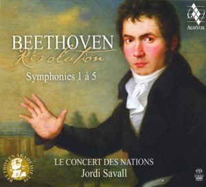 Beethoven Ludwig Van - Symphonies Nos. 1 - 5 in the group Externt_Lager /  at Bengans Skivbutik AB (3838425)
