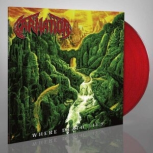 Carnation - Where Death Lies (Clear Red Vinyl) in the group VINYL / Hårdrock at Bengans Skivbutik AB (3840318)