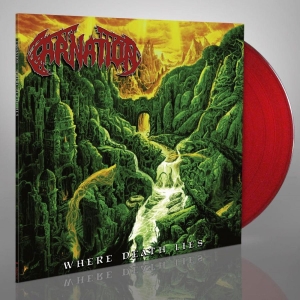 Carnation - Where Death Lies (Clear Red Vinyl) in the group VINYL / Hårdrock at Bengans Skivbutik AB (3840318)