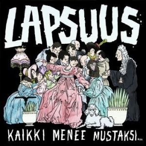 Lapsuus - Kaikki Menee Mustaksi (White Vinyl) in the group VINYL / Finsk Musik,Pop-Rock at Bengans Skivbutik AB (3840744)