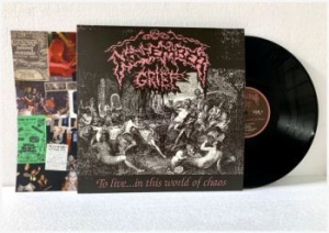 November Grief - To Live... In This World Of Chaos ( in the group VINYL / Hårdrock at Bengans Skivbutik AB (3842349)