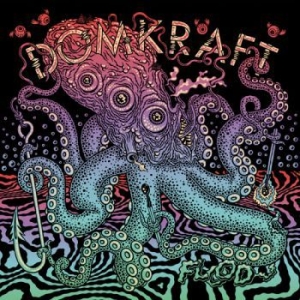 Domkraft - Flood (Blue Vinyl Lp) in the group VINYL / Hårdrock,Svensk Folkmusik at Bengans Skivbutik AB (3844207)