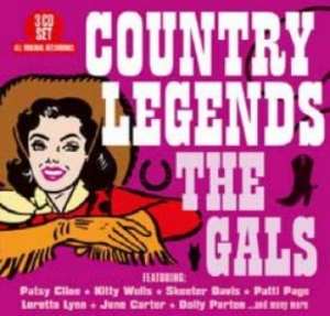 Various Artists - Country Legends - The Gals in the group CD / New releases / Country at Bengans Skivbutik AB (3846208)