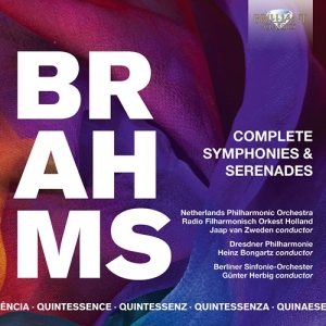 Johannes Brahms - Quintessence Brahms - Complete Symp in the group Externt_Lager /  at Bengans Skivbutik AB (3846955)