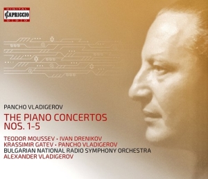 Vladigerov Pancho - The Piano Concertos Nos. 1-5 (3 Cd) in the group Externt_Lager /  at Bengans Skivbutik AB (3846985)