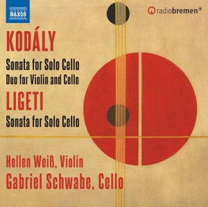 Zoltan Kodaly Gyorgy Ligeti - Sonata For Cello Solo Duo For Viol in the group Externt_Lager /  at Bengans Skivbutik AB (3847004)