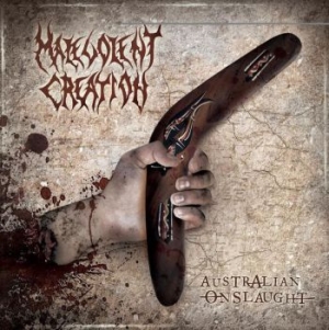 Malevolent Creation - Australian Onslaught in the group VINYL / Hårdrock/ Heavy metal at Bengans Skivbutik AB (3847259)