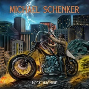 Schenker Michael - Rock Machine (Blue Vinyl) in the group VINYL / Hårdrock/ Heavy metal at Bengans Skivbutik AB (3847260)