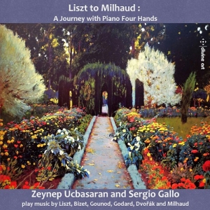 Various - Liszt To Milhaud: A Journey With Pi in the group Externt_Lager /  at Bengans Skivbutik AB (3847516)