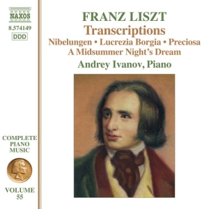 Liszt Franz - Complete Piano Music, Vol. 55: Tran in the group Externt_Lager /  at Bengans Skivbutik AB (3847542)