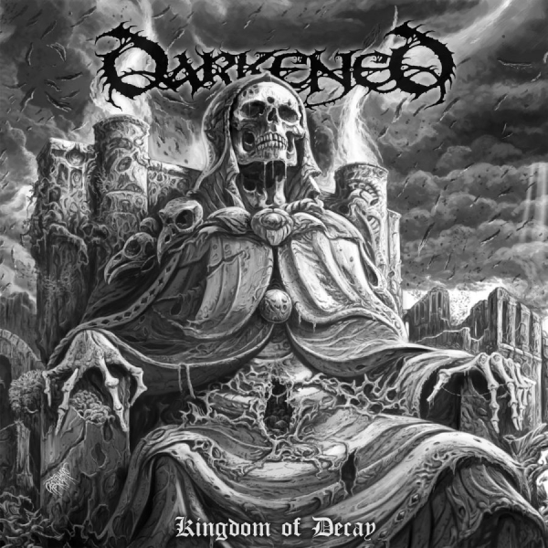 Darkend - Kingdom Of Decay (Vinyl Picture Dis in the group VINYL / Hårdrock,Svensk Musik at Bengans Skivbutik AB (3848560)