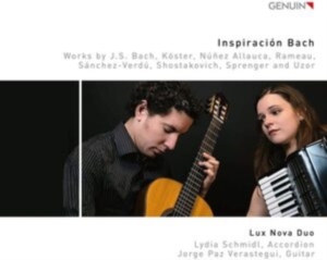 Various - Inspiración Bach - Works By Bach, N in the group Externt_Lager /  at Bengans Skivbutik AB (3848662)