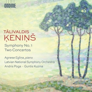 Kenins Talivaldis - Symphony No. 1 Two Concertos in the group Externt_Lager /  at Bengans Skivbutik AB (3852992)
