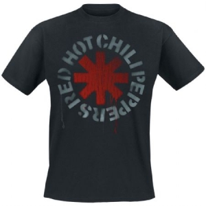 Red Hot Chili Peppers - Red Hot Chili Peppers Unisex Tee: Stencil in the group OTHER / Merchandise at Bengans Skivbutik AB (3863529)