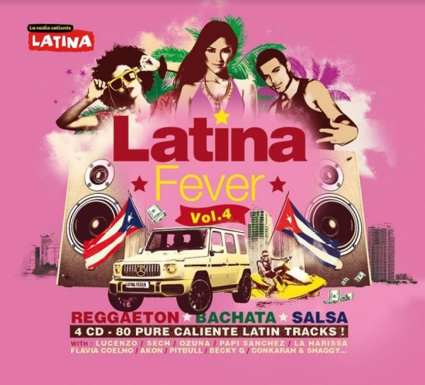 Various Artists - Latina Fever Vol. 4 in the group CD / Bestsellers at Bengans Skivbutik AB (3866083)