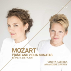 Mozart Wolfgang Amadeus - Piano & Violin Sonatas K. 376, K. 3 in the group Externt_Lager / at Bengans Skivbutik AB (3866180)