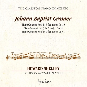 Cramer Johann Baptist - Piano Concertos Nos 1, 3 & 6 in the group Externt_Lager /  at Bengans Skivbutik AB (3866193)