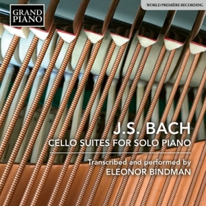 Bach Johann Sebastian - Cello Suites For Solo Piano in the group CD / New releases / Classical at Bengans Skivbutik AB (3866201)