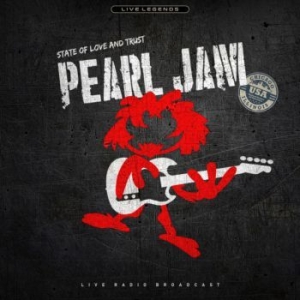 Pearl Jam - State Of Love And Trust (Red Vinyl) in the group VINYL / Pop-Rock at Bengans Skivbutik AB (3867073)