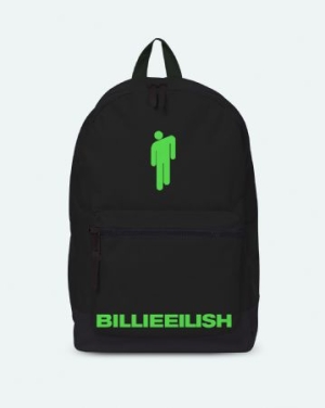 Billie Eilish - Classic Backpack Black - Bad Guy in the group OTHER / Merchandise at Bengans Skivbutik AB (3868084)