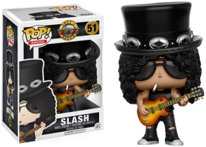 Guns N roses - Slash, FUNKO POP 51 in the group MERCHANDISE / Merch / Hårdrock at Bengans Skivbutik AB (3874841)