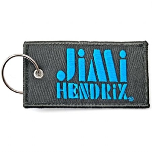 Jimi Hendrix - Jimi Hendrix Keychain: Stencil Logo (Double Sided Patch) in the group OTHER / Merchandise at Bengans Skivbutik AB (3880819)