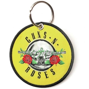 Guns N' Roses - Guns N' Roses Keychain: Classic Circle Logo (Double Sided Patch) in the group OTHER / Merch Keyrings at Bengans Skivbutik AB (3880844)