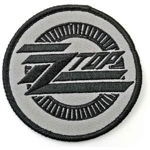 Zz Top - Circle Logo Woven Patch in the group MERCHANDISE / Merch / Hårdrock at Bengans Skivbutik AB (3880868)
