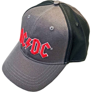 Ac/Dc - Red Logo Char/Bl Baseball C in the group MERCHANDISE / Cap / Heavy Metal at Bengans Skivbutik AB (3881293)