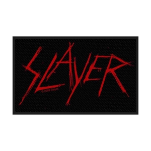 Slayer - Scratched Logo Standard Patch in the group MERCHANDISE / Merch / Hårdrock at Bengans Skivbutik AB (3881347)