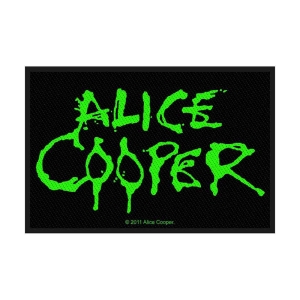 Alice Cooper - Logo Standard Patch in the group MERCHANDISE / Merch / Hårdrock at Bengans Skivbutik AB (3881353)
