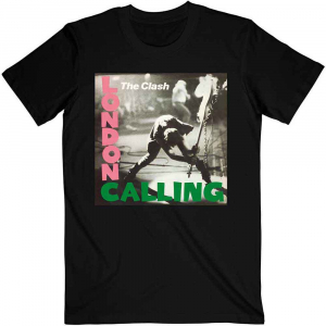 The Clash -  UNISEX TEE: LONDON CALLING  -   in the group OTHER / Övrigt /  at Bengans Skivbutik AB (3881359r)