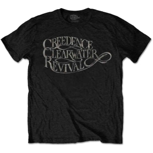 Creedence Clearwater Revival - Vintage Logo Uni Bl    in the group MERCHANDISE / T-shirt / Pop-Rock at Bengans Skivbutik AB (3881406r)