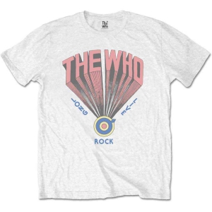 The Who - Long Live Rock Uni Wht T-Shirt  (XL) in the group MERCHANDISE / T-shirt / Pop-Rock at Bengans Skivbutik AB (3881436)