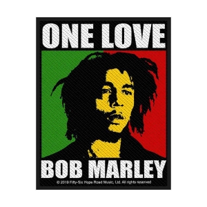 Bob Marley - One Love Retail Packaged Patch in the group MERCHANDISE / Patch / Reggae at Bengans Skivbutik AB (3882155)