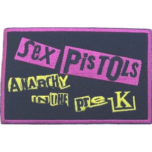 Sex Pistols - Anarchy In The Pre-Uk Patch in the group MERCHANDISE / Merch / Punk at Bengans Skivbutik AB (3882162)