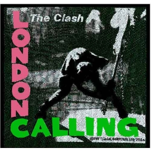 The Clash - London Calling Standard Patch in the group MERCHANDISE / Patch / Punk at Bengans Skivbutik AB (3882202)