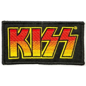 Kiss - KISS Standard Patch: Classic Logo in the group Minishops / Kiss at Bengans Skivbutik AB (3882212)