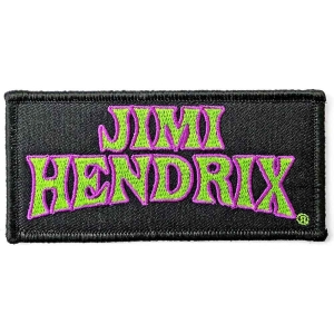 Jimi Hendrix - Arched Logo Woven Patch in the group MERCHANDISE / Merch / Pop-Rock at Bengans Skivbutik AB (3882213)
