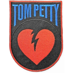 Tom Petty - Heart Break Woven Patch in the group MERCHANDISE / Merch / Pop-Rock at Bengans Skivbutik AB (3882216)