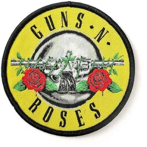 Guns N Roses - Classic Circle Logo Woven Patch in the group MERCHANDISE / Merch / Hårdrock at Bengans Skivbutik AB (3882221)