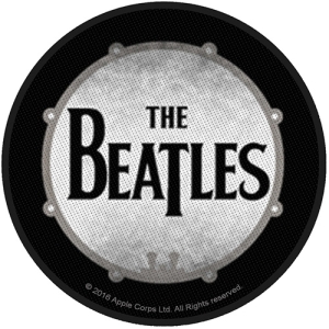 The Beatles - Vtge Drum Standard Patch in the group MERCHANDISE / Merch / Pop-Rock at Bengans Skivbutik AB (3882223)