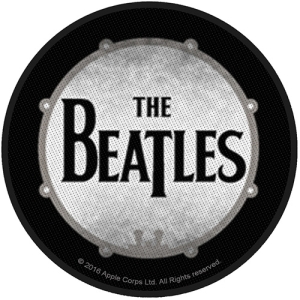 The Beatles - Vtge Drum Standard Patch in the group MERCHANDISE / Patch / Pop-Rock at Bengans Skivbutik AB (3882223)