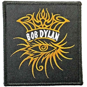 Bob Dylan - Eye Icon Woven Patch in the group MERCHANDISE / Merch / Pop-Rock at Bengans Skivbutik AB (3882227)