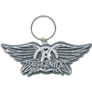 Aerosmith - KEYCHAIN: WINGS LOGO (ENAMEL IN-FILL) in the group MERCHANDISE / Keyring / Heavy Metal at Bengans Skivbutik AB (3882359)