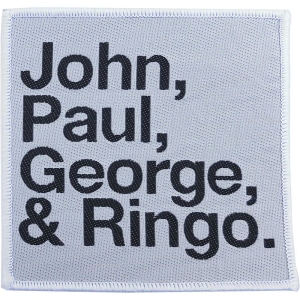 The Beatles - John Paul George Ringo Black On White Wo in the group OTHER / Merch Patch at Bengans Skivbutik AB (3882381)