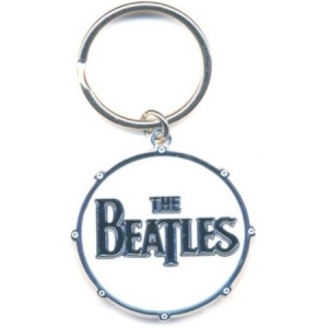 The beatles - KEYCHAIN: DRUM LOGO (ENAMEL IN-FILL) in the group OTHER / Merch CDON 2306 at Bengans Skivbutik AB (3882384)