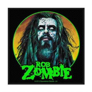 Rob Zombie - Standard Patch: Zombie Face (Loose) in the group OTHER / Merchandise at Bengans Skivbutik AB (3882440)
