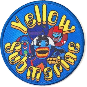 The Beatles - Baddies Circle Woven Patch in the group MERCHANDISE / Patch / Pop-Rock at Bengans Skivbutik AB (3882453)